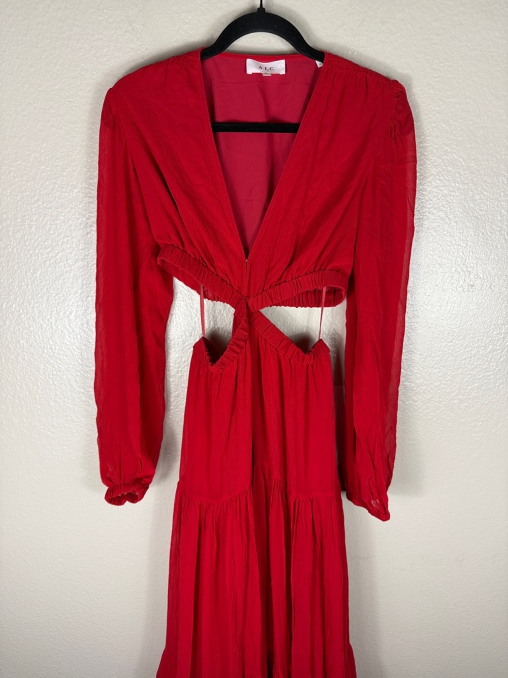 A.L.C. Isabelle Silk Maxi Dress - Picture 2 of 16